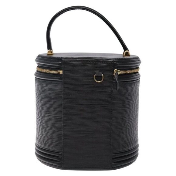 LOUIS VUITTON Epi Cannes Hand Bag Black M48032 LV Auth ep10803 - Picture 3 of 16